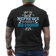 Only The Best Nephews Get Promoted To Big Cousin 2024 Men's T-shirt Back Print