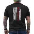 Best Pawpaw Ever American Usa Flag Father’S Day Grandpa Mens Back Print T-shirt