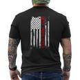 Best Pops Ever American Usa Flag Father’S Day For Pops Mens Back Print T-shirt