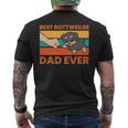 Best Rottweiler Dad Ever Rottweiler Owner Rottweiler Men's T-shirt Back Print