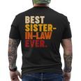 Best Sister-In-Law Ever Men's T-shirt Back Print