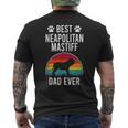 Bester Neapolitanischer Mastiff Papa Aller Zeiten Hundeliebhaber T-Shirt mit Rückendruck