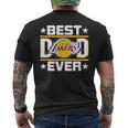 Bestlakersdad Ever Fathers Day For Men Men's T-shirt Back Print