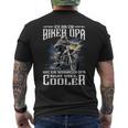 Biker Opa Kurzärmliges Herren-T-Kurzärmliges Herren-T-Shirt, Einzigartiger Motorradfahrer Ruhestand Spruch