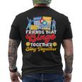 Bingo Player Friends Buddies Besties Friends That Bingo Men's T-shirt Back Print
