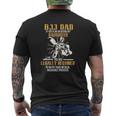 Bjj Dad Jiu Jitsu For Dad Mens Back Print T-shirt
