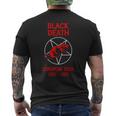 Black Death European Tour History Men's T-shirt Back Print