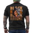 Black Pride Excellency Love Joy History Junenth Men's T-shirt Back Print