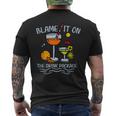 Blame It On The Drink Package Family Cruise Trip 2024 Men's T-shirt Back Print
