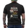I Am A Book Nerd Book Lover Mens Back Print T-shirt
