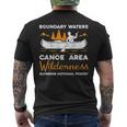 Boundary Waters Canoe Area Kayak Lover Men's T-shirt Back Print