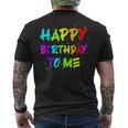 Boys And Girls Happy Birthday To Me Men's T-shirt Back Print