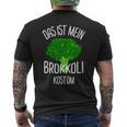 Broccoli Costume T-Shirt mit Rückendruck