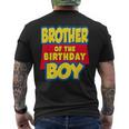 Brother Of The Birthday Boy Toy Story Decorations Men's T-shirt Back Print