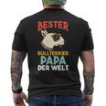 Bull Terrier Bull Terrier Dad T-Shirt mit Rückendruck