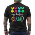 Bunny Egg Hunting Squad Easter Family Cousin Group Matching Men's T-shirt Back Print