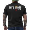 Bye Don Trump Anti Trump Biden 2024 Men's T-shirt Back Print