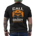 Call Of Daddy Parenting Ops Gamer Dad Fathers Day Mens Back Print T-shirt