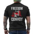 Canada Freedom Convoy 2022 Fringe Minority Mens Back Print T-shirt