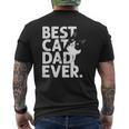 Cat Daddy Father Best Cat Dad Ever Mens Back Print T-shirt