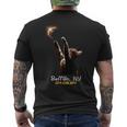 Cat Total Solar Eclipse Buffalo New York Men's T-shirt Back Print