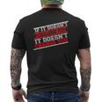 Challenge Yourself Motivational Quote Exercise Fitness Gym Mens Back Print T-shirt