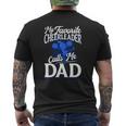 Cheer Dad For Dad Mens Back Print T-shirt