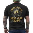 Cheers To The New Year 2024 Reunion Nye New Year Eve Party Men's T-shirt Back Print