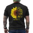 Christian I Can Do All Things Through Christ Bible Sunflower Men's T-shirt Back Print