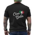 Ciao Bella Italian Hello Beautiful Mens Back Print T-shirt