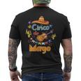 Cinco De Mayo Fiesta Music Party Men's T-shirt Back Print