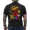Cinco De Mayo Fiesta Surprise Camisa 5 De Mayo Viva Mexico Men's T-shirt Back Print