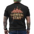 Circus Matching Carnival Staff Men's T-shirt Back Print