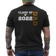 Class Of 2022 Senior Class Grad Proud Dad Melanin Hbcu Color Mens Back Print T-shirt