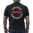 Classic Car Vintage Aircooled German Motorsport Racing Men's T-shirt Back Print