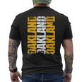 Classic Oakland Usa City Pride Grunge Oakland Men's T-shirt Back Print