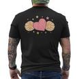 Conchas Pan Dulce Latina Mexican Mujer Concha Pastry Men's T-shirt Back Print