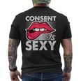 Consent Is Sexy Empowerment Awareness Men's T-shirt Back Print