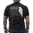 Consider The Ravens Luke 12 Men's T-shirt Back Print