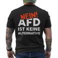 Cooles Mit Spruch Gegen Afd Rassismus Gewalt & Hass T-Shirt mit Rückendruck