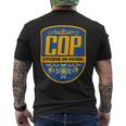 Cop Citizens On Patrol Classic Logo Police Parody Men's T-shirt Back Print