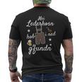 Costume Oktoberfest Lederhosen T-Shirt mit Rückendruck