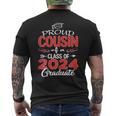 Cousin Senior 2024 Proud Cousin Of A Class Of 2024 Graduate Men's T-shirt Back Print