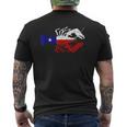 Crawfish Texas Seafood Shellfish Lone Star Southern Food Mens Back Print T-shirt