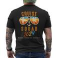 Cruise Squad Vacation Trip 2024 Matching Group Men's T-shirt Back Print