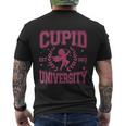 Cupid University Cute Valentine's Day College Love Men's T-shirt Back Print