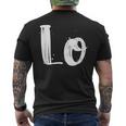 Cute Valentines Day Matching Couple Outfit Love Part 1 Men's T-shirt Back Print