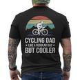 Cycling Dad Like A Regular Dad But Cooler Cyclist Men's T-shirt Back Print