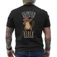 Dabbing Biber Kostüm Jungen Waldtier Black T-Shirt mit Rückendruck