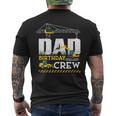 Dad Birthday Crew Construction Father's Day Men's T-shirt Back Print